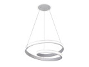 Fabrilamp luster, suspension, moderne, led, 129 w, 10920 lm, 3000-4000-6000 k, blanc, 50-123.5 x 54 x 54 cm