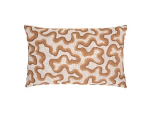 Coussin betima rectangulaire 50x80cm marron