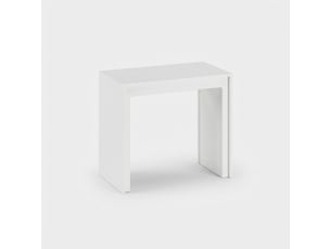 Console extensible 0 tiroir(s) coloris blanc <strong>AHD AMAZING HOME DESIGN</strong> <strong></strong>