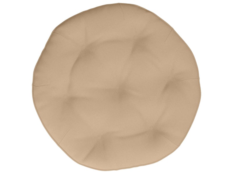  Coussin de chaise suspendue, coussin d'assise vianen 100 % polyester sable cf54297  - Conforama D