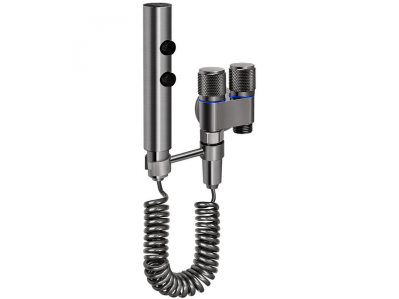 Kit de buse de rinçage portable avec un tuyau extensible de 3 mètres, adapté à l'hygiène personnelle et au lavage des animaux de compagnie.  - Conforama A