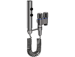 Kit de buse de rinçage portable avec un tuyau extensible de 3 mètres, adapté à l'hygiène personnelle et au lavage des animaux de compagnie.