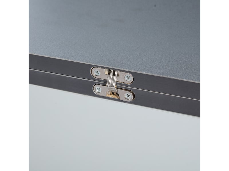  Table basse relevable multifonction gris et blanc – 100 x 98 x 65 cm  - Conforama E