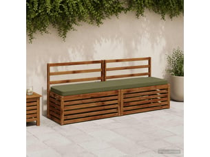 Coussin de banc, coussin d'assise, coussin pour chaisecanapé 1 pièce vught 100 % polyester vert olive cf52428