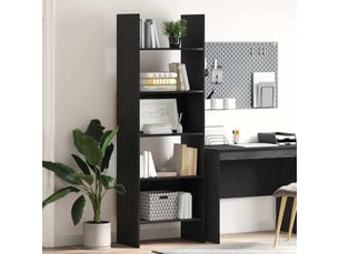 Bibliotheque coloris noir <strong></strong> <strong></strong> - 60 cm x 180 cm