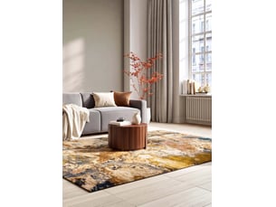 Tapis atticgo anouk rectangulaire multicolore - 100% polypropylène, jute au revers
