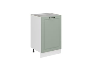 Vicco meuble bas de cuisine, mint campagneblanc, 50cm sans plan de travail