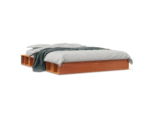 Lit 2 places 120x200cm    coloris marron