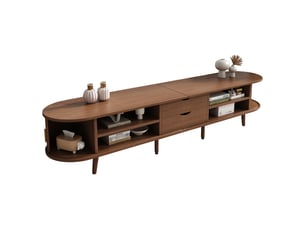 Meuble tv coloris bois foncé 40 cm <strong>ATELIER CONFORTIEL</strong> <strong></strong>