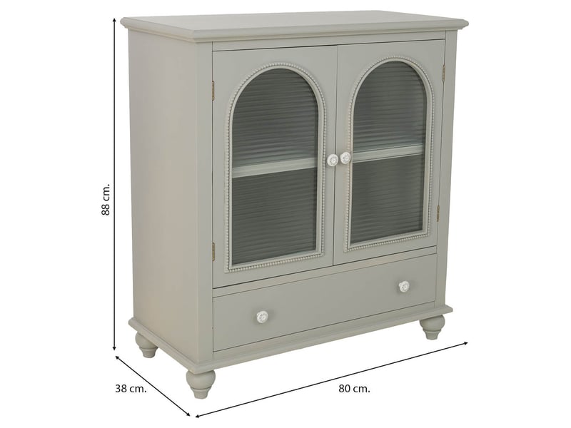  Console d'entrée en bois vert 80x38x88 cm h  - Conforama C