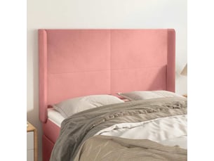 Tete de lit A poser largeur 147 cm rose