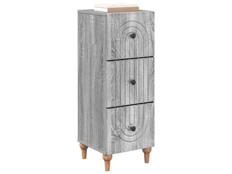  Armoire de rangement bureau, armoire à tiroirs 33 x 34.5 x 90 cm bois d'ingénierie shl4533  - Conforama C