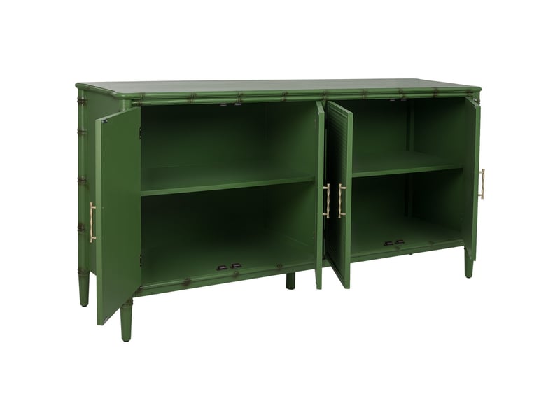  Buffet en bois vert 178,5x45,5x89 cm h  - Conforama E