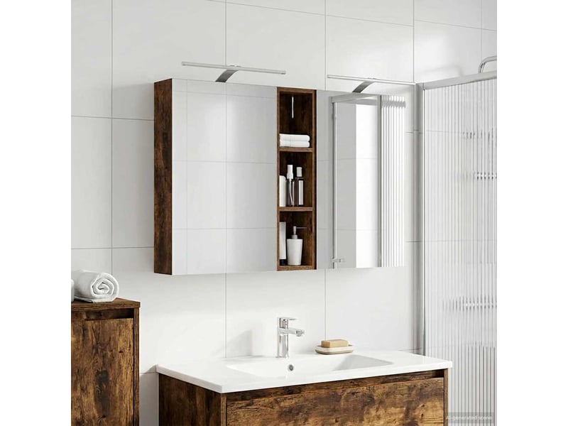 Ensemble de meubles de salle de bain 3 pcs 120x14.5x70 cm shl4304 - Conforama B