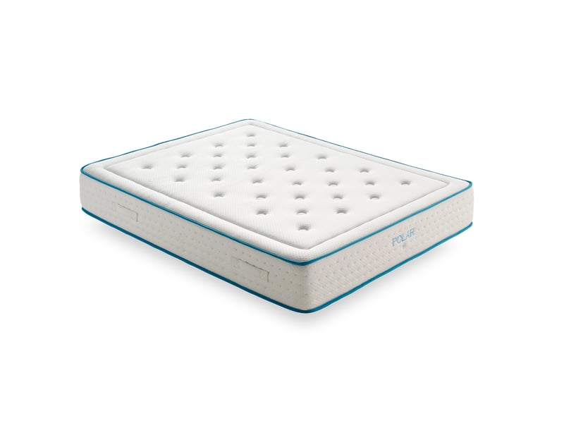Matelas hybride à ressorts ensachés polar duo - double face étéhiver, mi-ferme, ressorts ensachés 8435720067637 - Conforama A