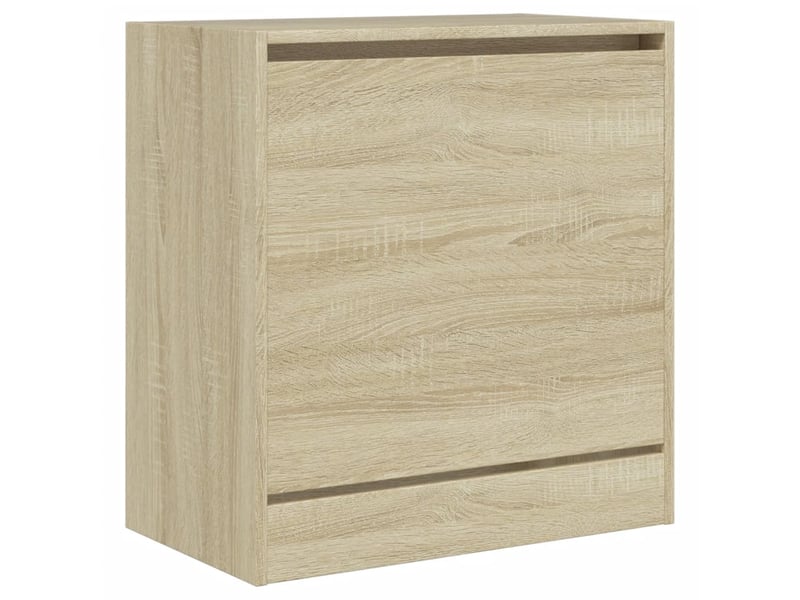  Meuble à chaussure, armoire à chaussures chêne sonoma 60x34x63,5 cm bois ingénierie  - Conforama D