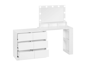 Plateau BEAUNIV 160 cm coloris blanc