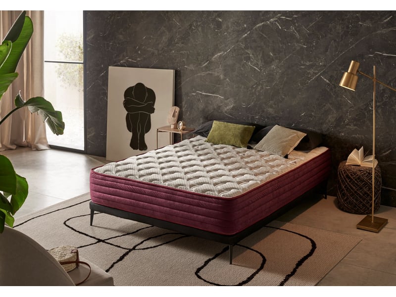  Matelas à mémoire de forme au graphène luxury spirit plus - mi-ferme, 5 cm de mémoire de forme au graphène 8435720051964 - Conforama B