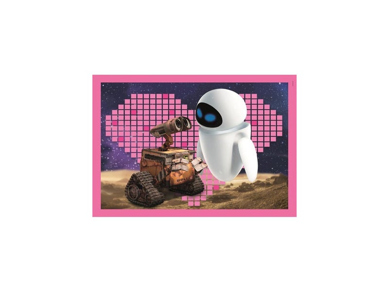  Jeu de puzzles 4 en 1 pixar 12 16 20 24 pieces 19 x 14 cm CLE8005125217540 - Conforama E