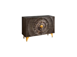 Buffet    MEUBLORAMA  - 100 cm coloris noir 