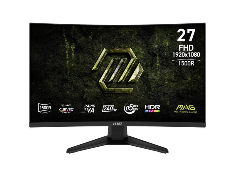  Ecran gaming 27 courbe full hd 240hz 0,5ms 1500r 9S6-3CE91H-012 - Conforama A