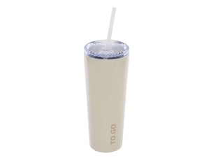 Gobelet rond 0,7l beige