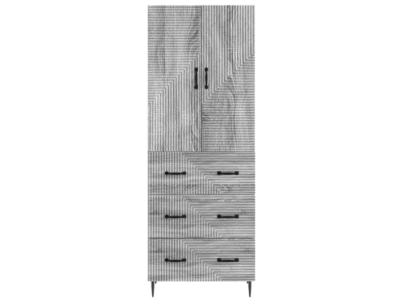  Ensemble de meubles 2 pcs, rangement de salon 66 x 34,5 x 90 cm bois d'ingénierie shl1408  - Conforama E