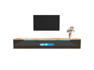 Meuble tv coloris bicolore 133 cm SOGEU