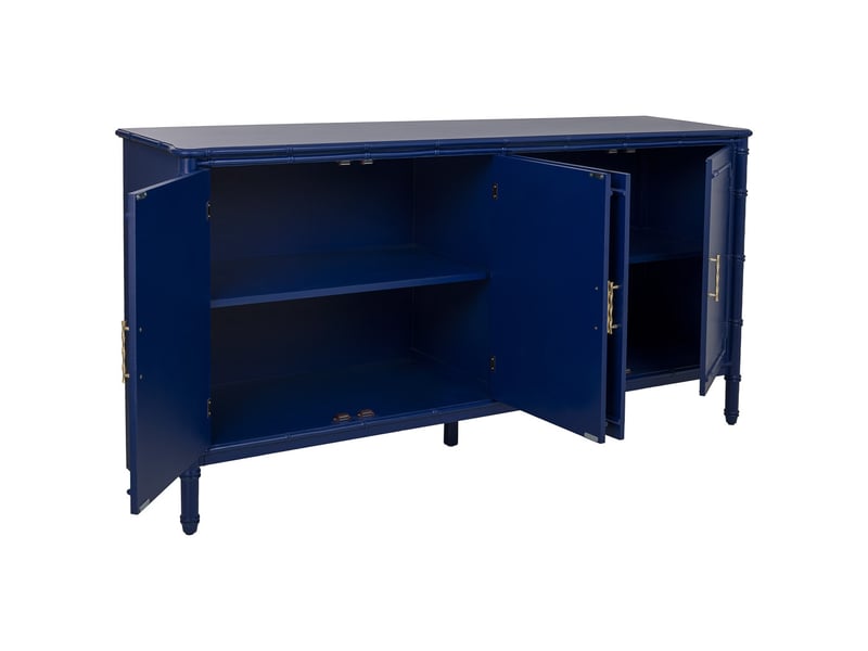  Buffet en bois bleu 178,5x45,5x89 cm h  - Conforama E