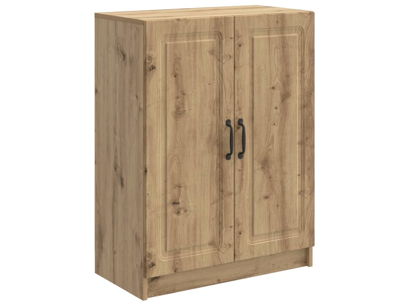  Buffet - bahut - meuble de rangement chêne artisanal 66 x 34,5 x 87 cm bois d'ingénierie  - Conforama A