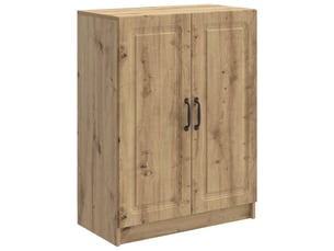 Buffet - bahut - meuble de rangement chêne artisanal 66 x 34,5 x 87 cm bois d'ingénierie