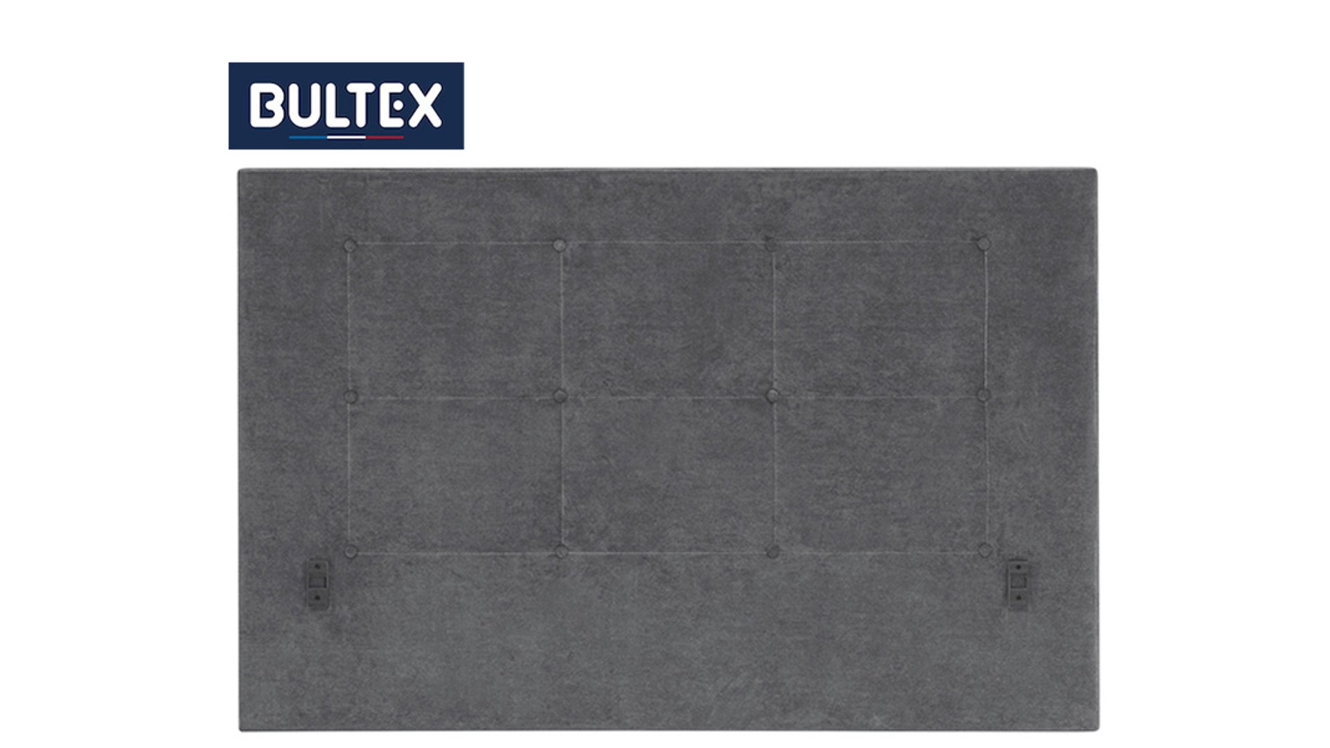 BULTEX Tête de lit 175 cm BULTEX RELAX CAPITONS coloris gris gris 115 Conforama