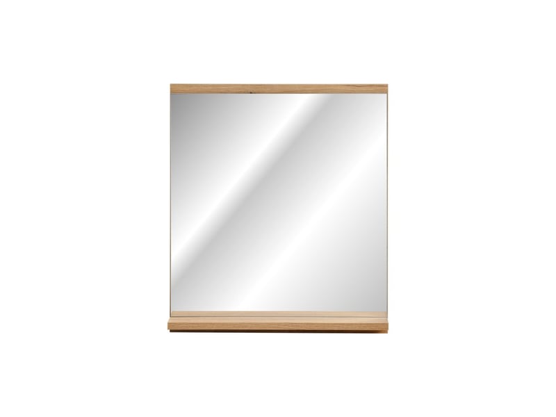  Miroir salle de bain rectangulaire 57x50 cm avec rebord rangement  - Conforama B