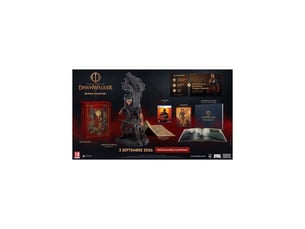 Jeu ps5 blood of dawnwalker edition collector avec steelbook et figurine coen 23 cm