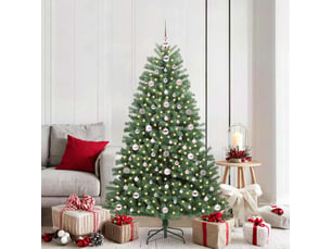 Sapin de noël artificiel, arbre de noël à branches articulées vert 180 cm shl5746