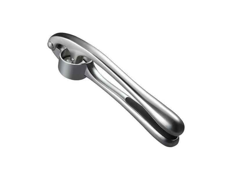  Presse-ail en acier inoxydable facile à nettoyer – 17x4.5cm  - Conforama A