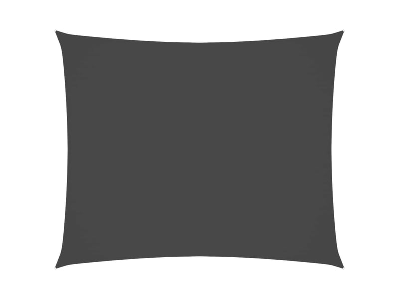  Voile de parasol - voile d'ombrage tissu oxford rectangulaire 6x7 m anthracite  - Conforama A