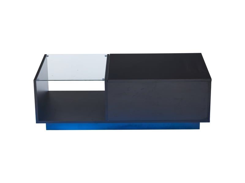 Table basse relevable 100 x 50 cm en panneau de particules - Conforama D