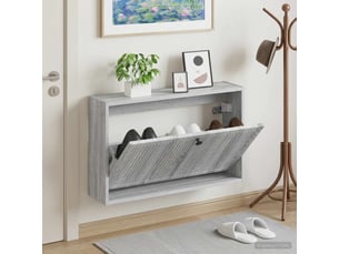 Meuble à chaussures 3 paire(s)  <strong></strong>  <strong></strong> coloris gris