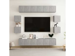 Meuble tv coloris gris  <strong></strong>  <strong></strong>