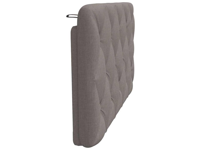 Coussin de tête de lit taupe 100 cm tissu cf55962 - Conforama E