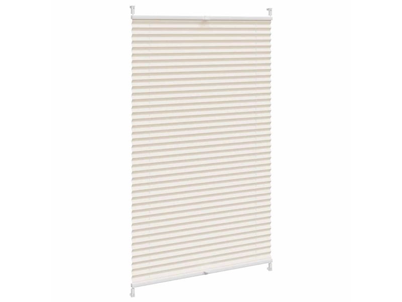  Store plissé, store de fenêtre 90x150 cm crème cf46673  - Conforama C