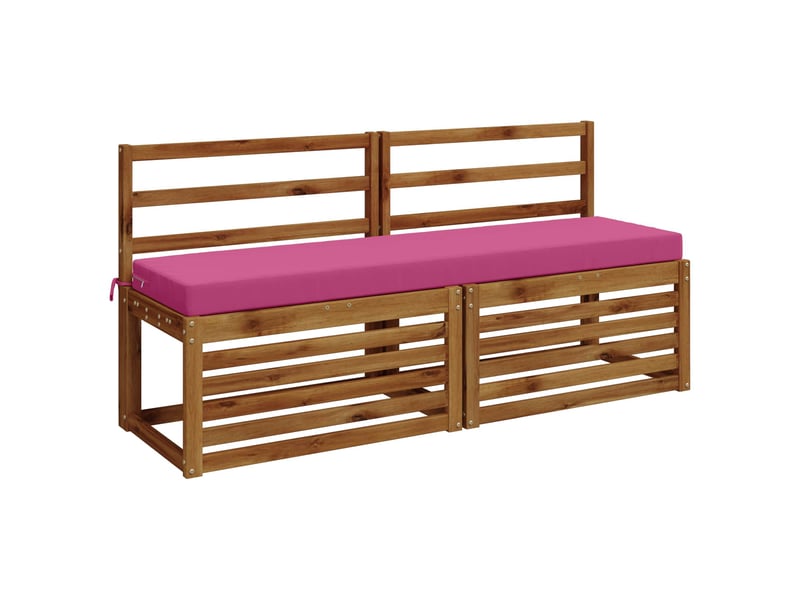  Coussin de banc, coussin d'assise, coussin de canapé soest 100 % polyester rose 160 x 40 x 8 cm cf53469  - Conforama C