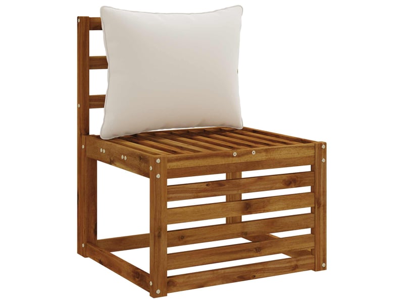 Coussin de dos, coussin de dossier 1 pièce putten 100 % polyester blanc cf54335 - Conforama C