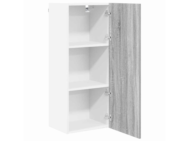  Meuble de rangement, armoire suspendue gris sonoma 40x31x100cm shl3926  - Conforama E