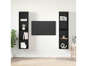 Meuble tv coloris noir 1 cm <strong></strong>  <strong></strong>