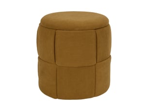 Pouf / repose pied <strong>THE HOME DECO FACTORY</strong> <strong></strong> jaune