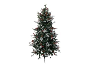 Sapin de noël artificiel snowberry lumineux 150 cm