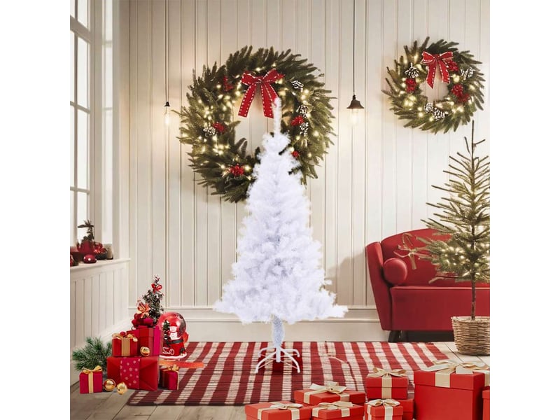  Sapin de noël, arbre de noël artificiel avec support 150 cm 380 branches  - Conforama A