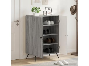 Meuble à chaussures 4 paire(s)  <strong></strong>  <strong></strong> coloris gris